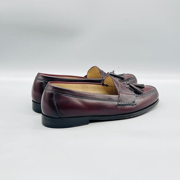 Cole Haan Shoes Mens 10 Brown Leather Tassel Loafers Slip On Dress Classic main image 10